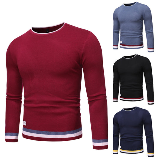 Herren Feinstrickpullover mit maritimen Akzenten R&B