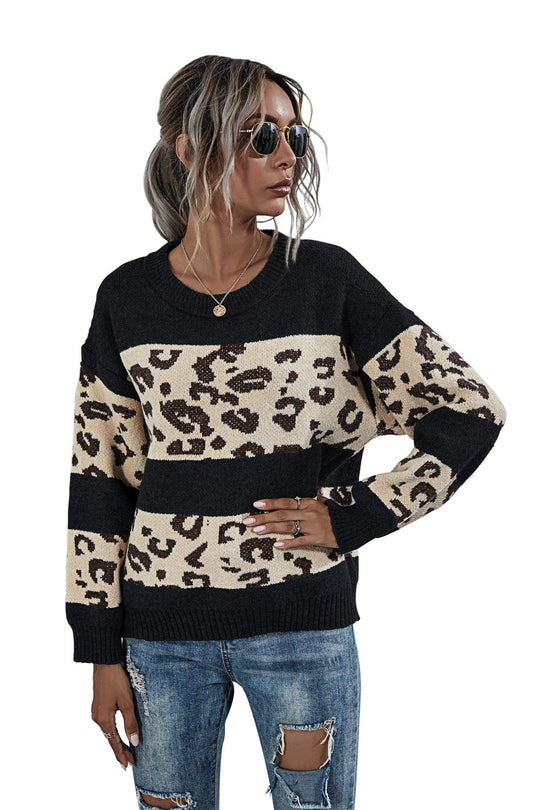 Damen Tiermotiv Pullover R&B