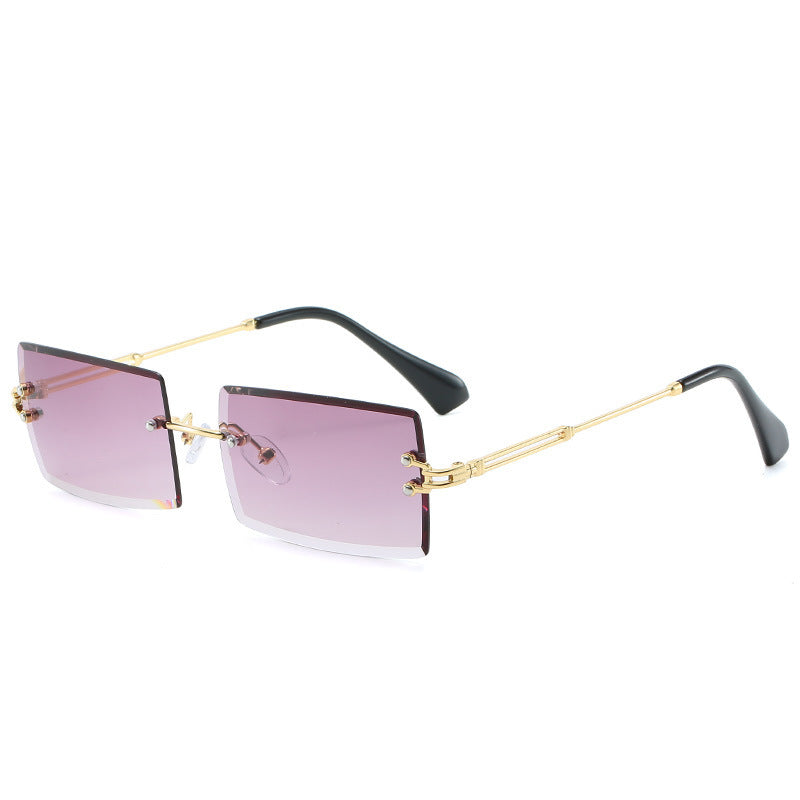 Heidi-Mode | Modische Rechteckige Sonnenbrille Im Retro Stil