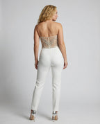 Eleganter Damen Jumpsuit Trägerlos | R&B