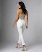 R&B | Trägerloser Eleganter Damen Jumpsuit