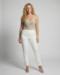 Eleganter Damen Jumpsuit Trägerlos | R&B