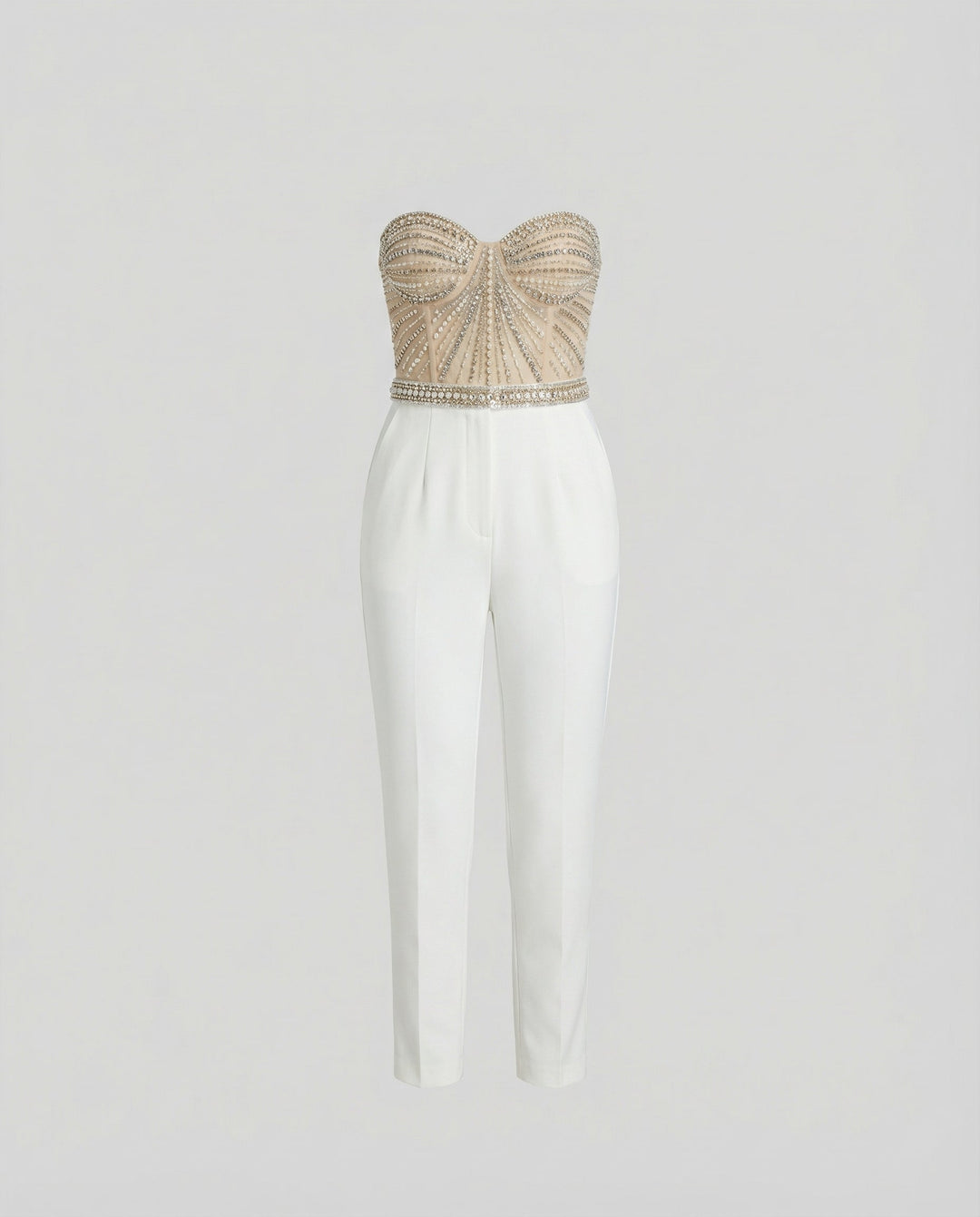 Eleganter Damen Jumpsuit Trägerlos | R&B