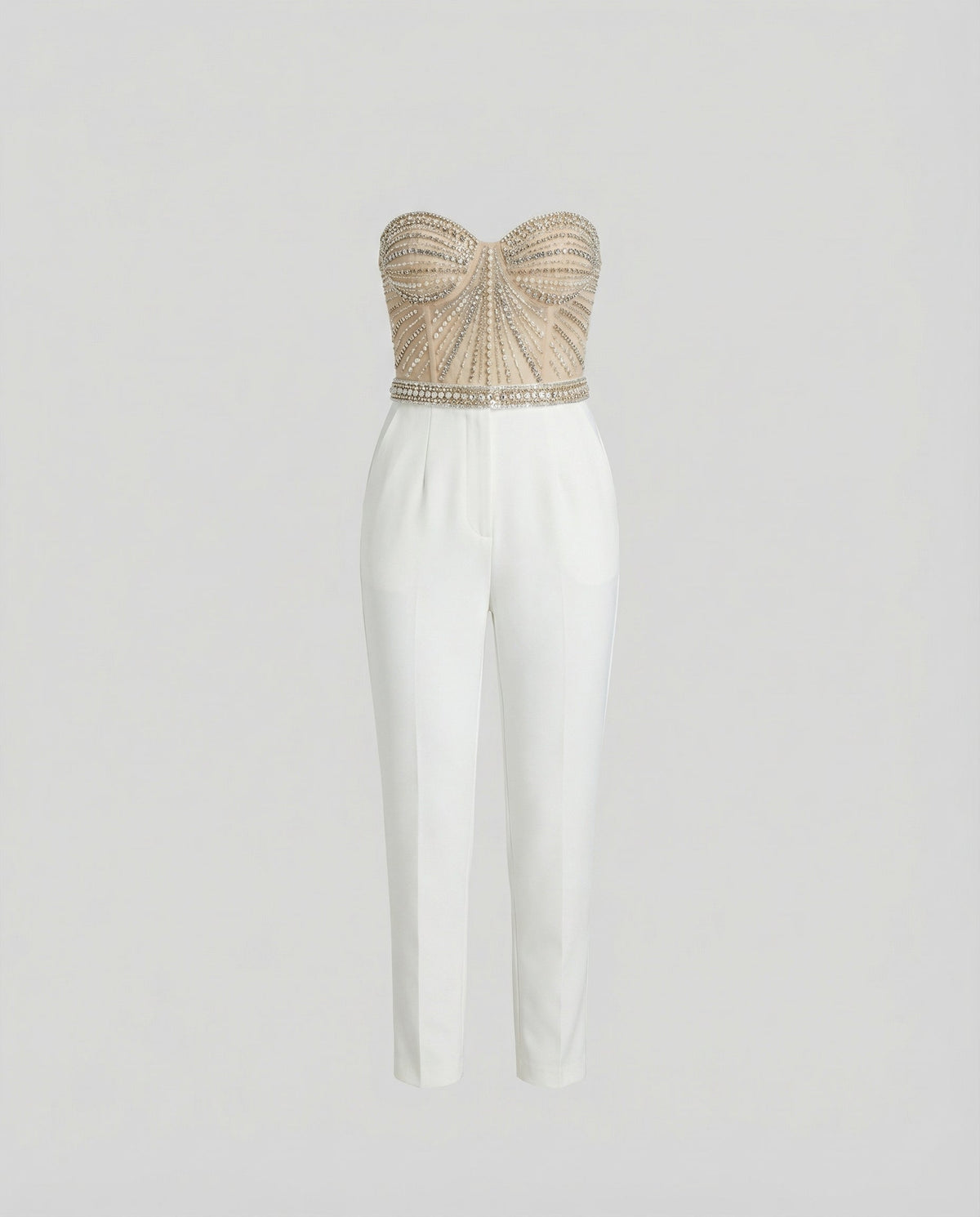 Eleganter Damen Jumpsuit Trägerlos | R&B