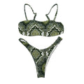 Damen Triangle-Bikini mit trendigen Riemen R&B