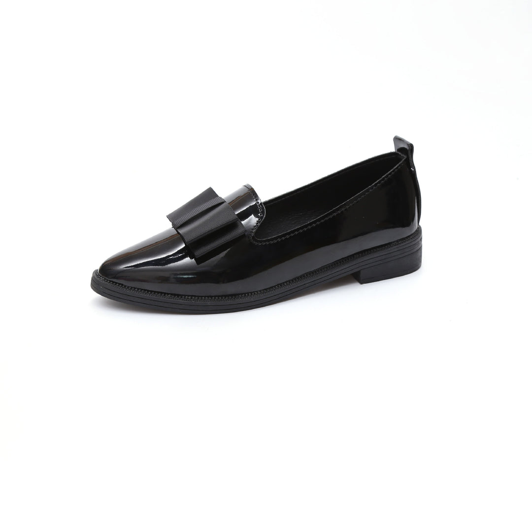 Damen elegante Slipper mit dekorativem Schleifen-Detail R&B