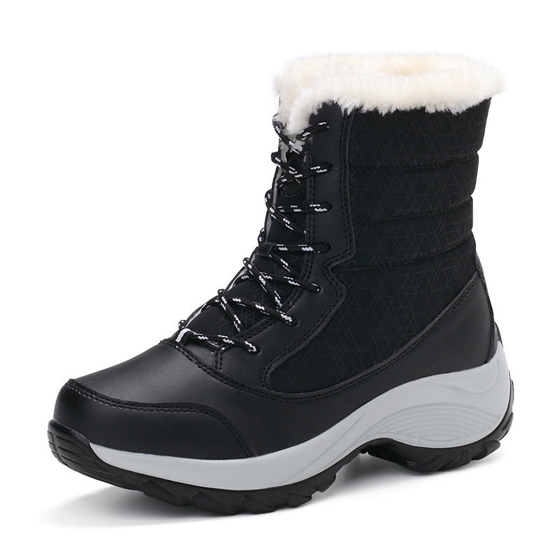 Gefütterte Warme Schneestiefel Für Damen R&B