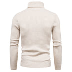 Damen Strickpullover mit Stehkragen und strukturiertem Zopfmuster R&B