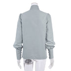 R&B | Viktorianisch Inspirierte Bluse mit Hohem Kragen