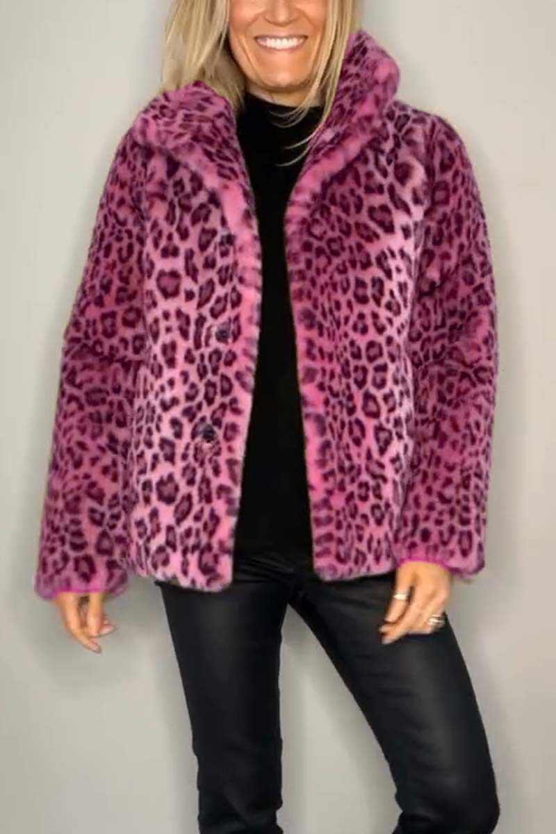 R&B | Kunstleder Mantel - stilvoller Damen Winter Outdoor