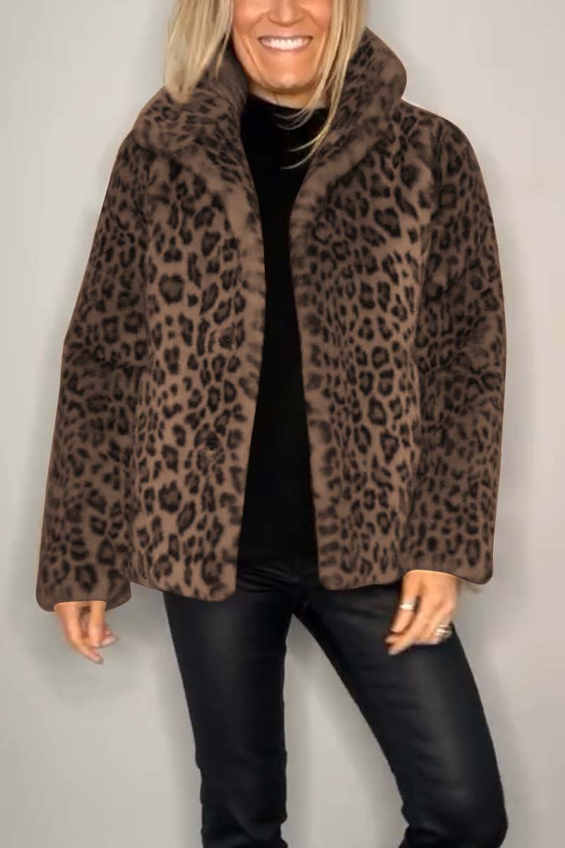 R&B | Kunstleder Mantel - stilvoller Damen Winter Outdoor