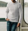 Herren Strickpullover mit zeitlosem Strukturdesign