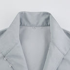 R&B | Viktorianisch Inspirierte Bluse mit Hohem Kragen