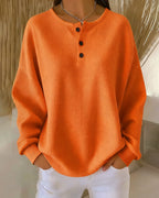 R&B | Lässig Langarm Sweatshirt In Uni