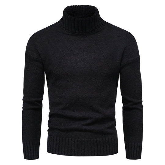Damen Hochwertiger Rollkragenpullover mit luxuriösem Strickmuster R&B