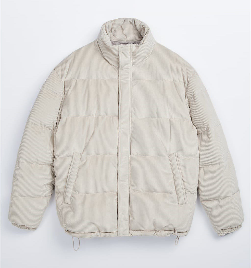 Damen Pufferjacke im Cord-Look Hedi-Mode
