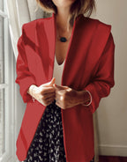 Damen Blazer im modernen Oversized-Schnitt mit schickem Revers R&B