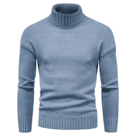Damen Hochwertiger Rollkragenpullover mit luxuriösem Strickmuster R&B
