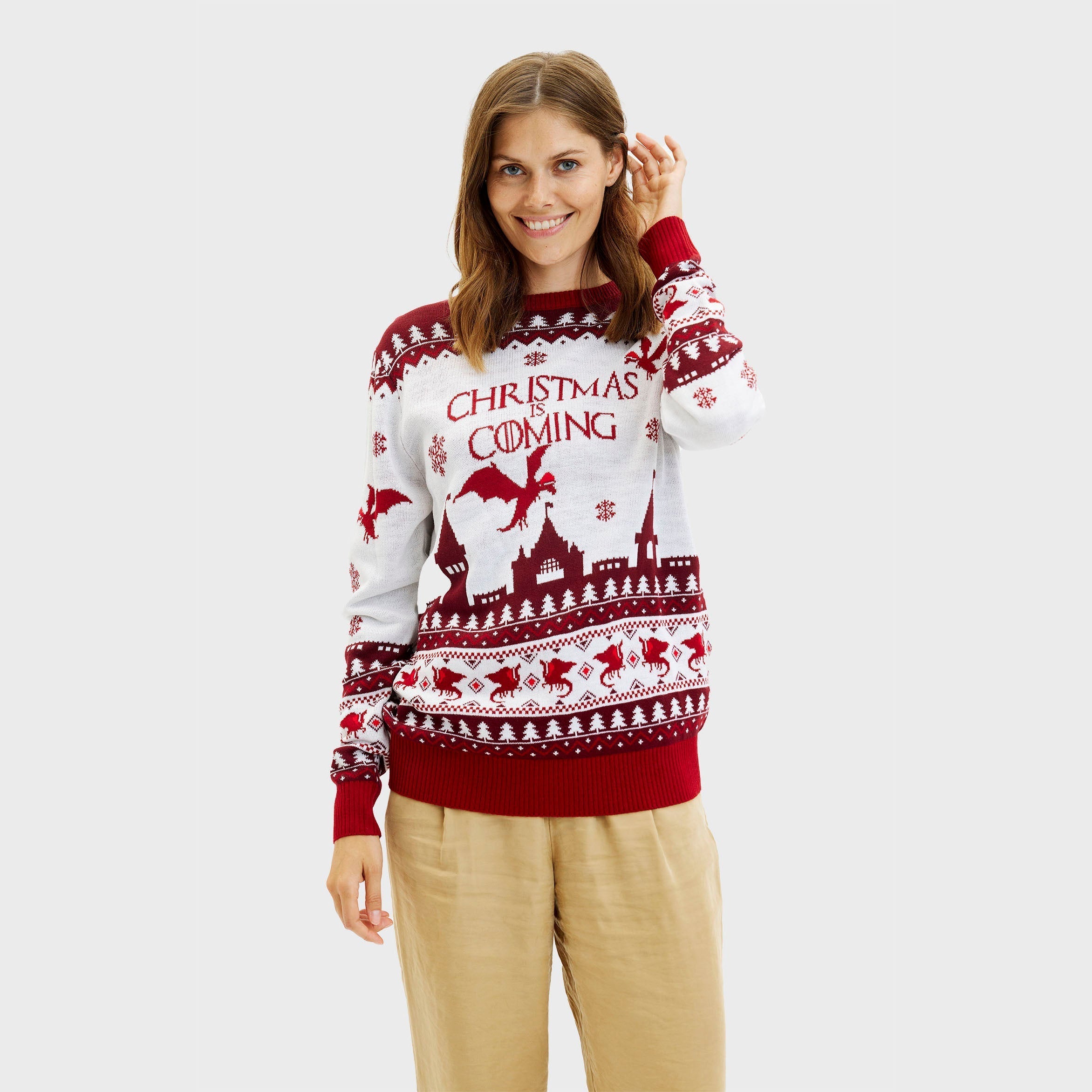 R&B | Weihnachtsmann kommt Weihnachts-Pullover Frauen