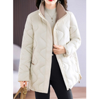 R&B | Elegante gesteppte Jacke mit Stehkragen für einen Smart-Look Ideal für Herbst/Winter