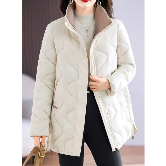 R&B | Elegante gesteppte Jacke mit Stehkragen für einen Smart-Look Ideal für Herbst/Winter