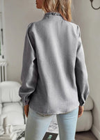 R&B | Bluse mit Rüschendetails Leicht und Stilvoll Femininer Touch
