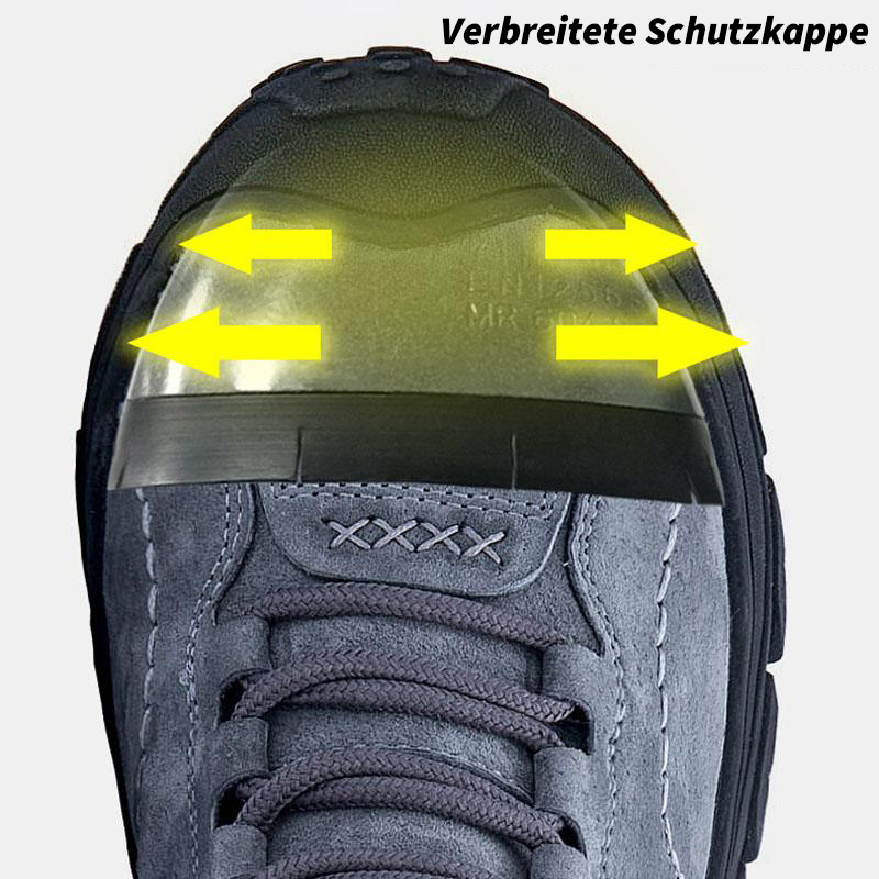Warme und hohe Arbeitssicherheitsstiefel aus Winter Kaschmir und Stahlkappe R&B