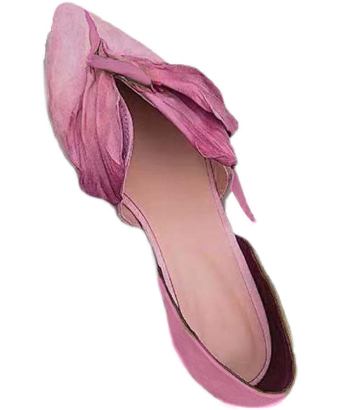 Handgemachte Spitzenballerinas mit Rosenblüten - Odette R&B