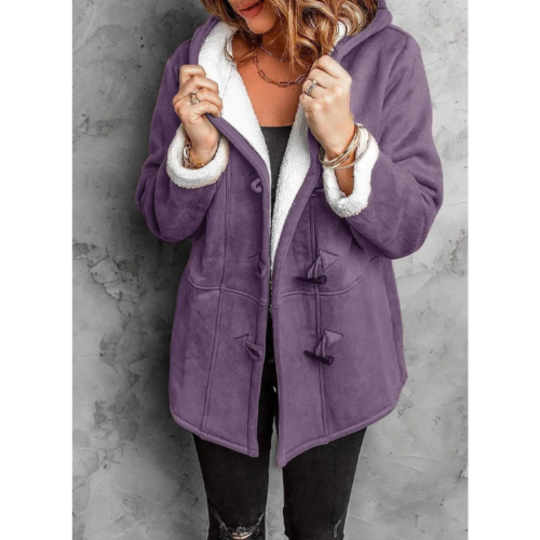 R&B | Damen Warme Kapuze Jacke - Winter