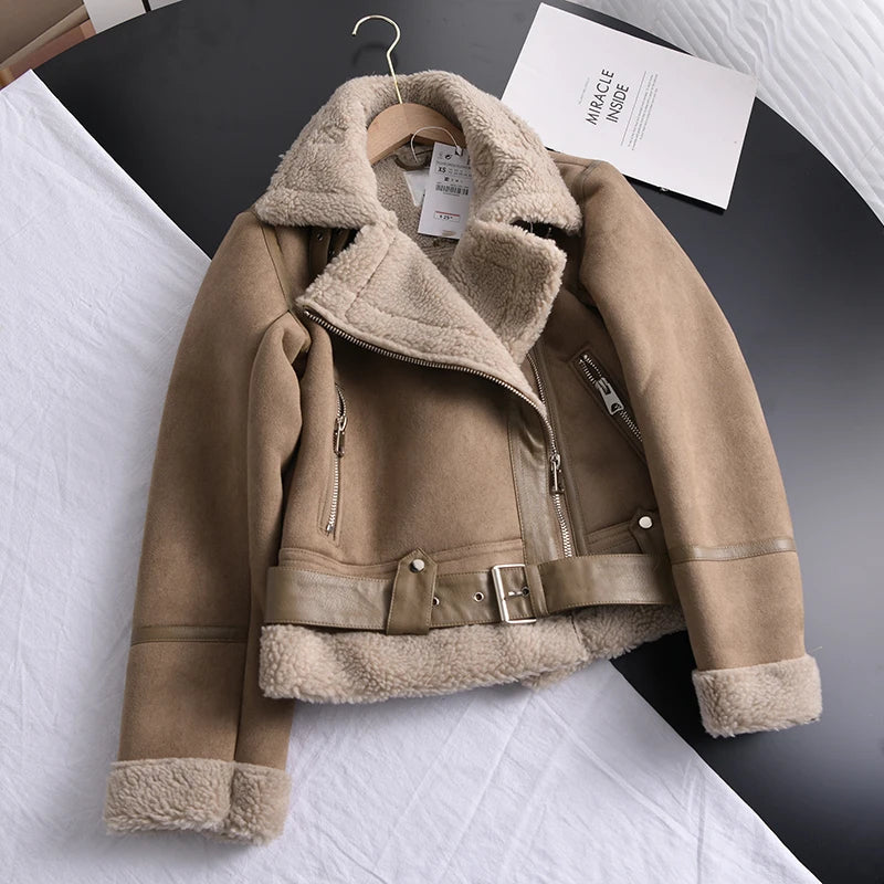 R&B | Wildleder Winterjacke - Warm & Stilvoll