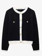 R&B | Strickjacke mit Knopfleiste