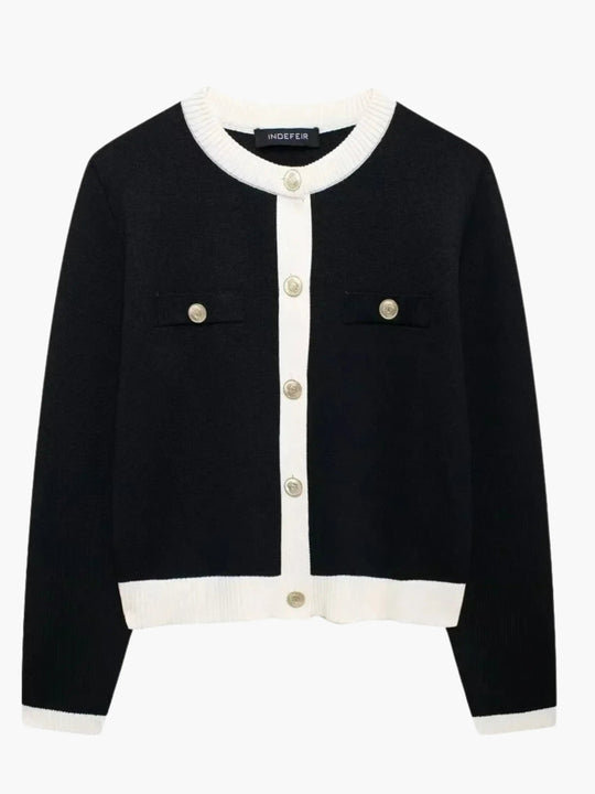 R&B | Strickjacke mit Knopfleiste
