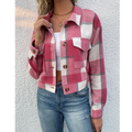 R&B | Trendige Karierte Jacke für Damen