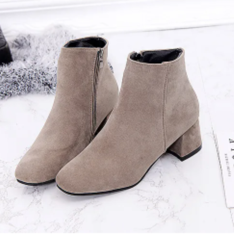 R&B | Moderne Wild Ankle Boots mit Bequemem Absatz Damen Ankle Boots