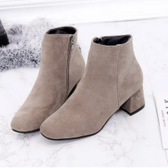 R&B | Moderne Wild Ankle Boots mit Bequemem Absatz Damen Ankle Boots