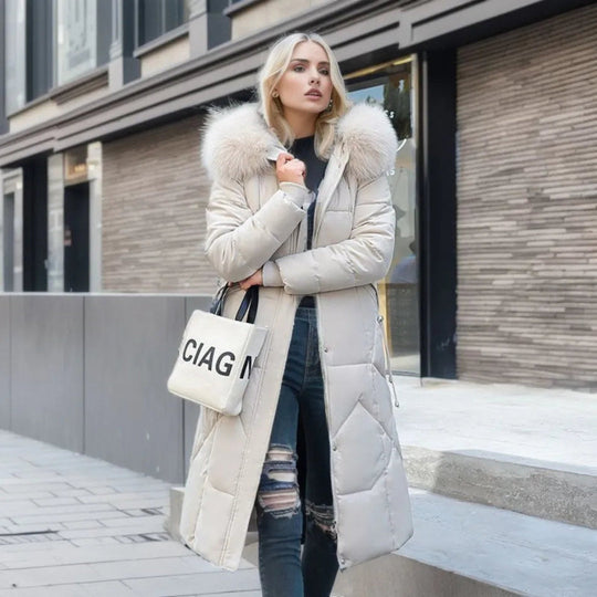 R&B | Damen Winter Parka Jacke - Lange