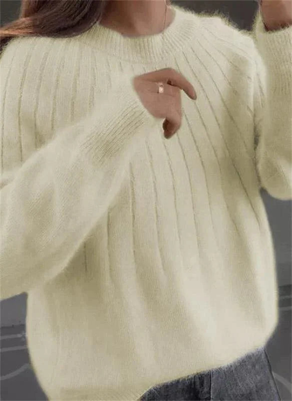 R&B | Weicher Kaschmir Strickpullover für Damen - Warm und Luxus