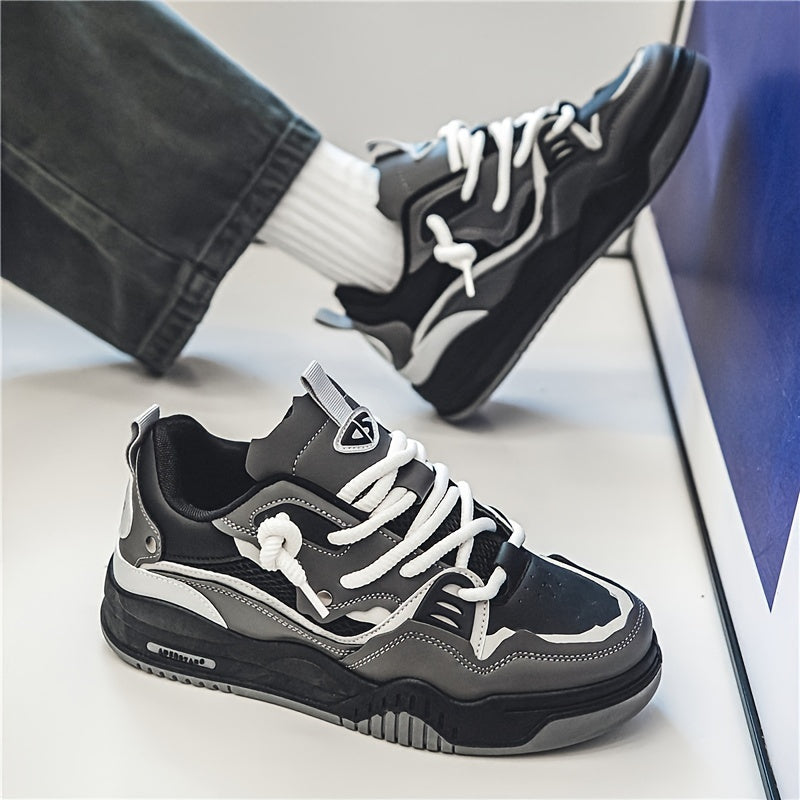 R&B | Herren Stilvolle Schnür Skate Sneaker Mit