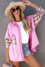 R&B | Gepunktete Flanellhemden Polyester und Baumwolle Einzigartiger Look