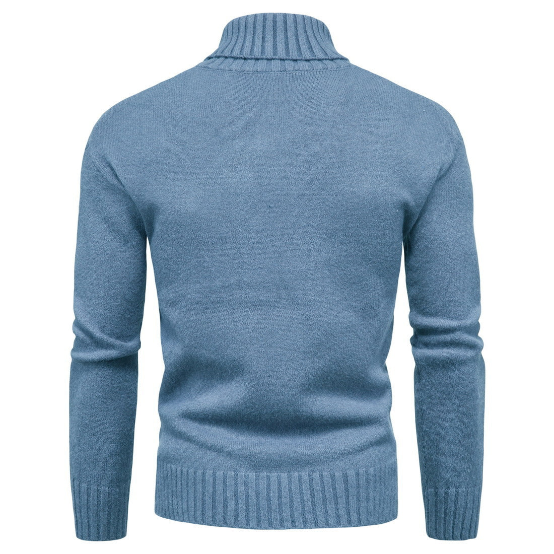 Damen Hochwertiger Rollkragenpullover mit luxuriösem Strickmuster R&B