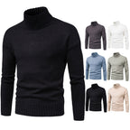 Damen Hochwertiger Rollkragenpullover mit luxuriösem Strickmuster R&B