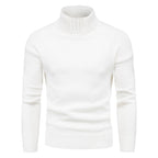 Damen Hochwertiger Rollkragenpullover mit luxuriösem Strickmuster R&B