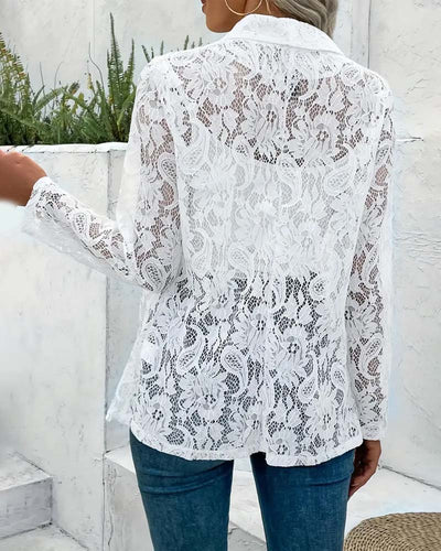 R&B | Eleganter Blazer mit Spitze
