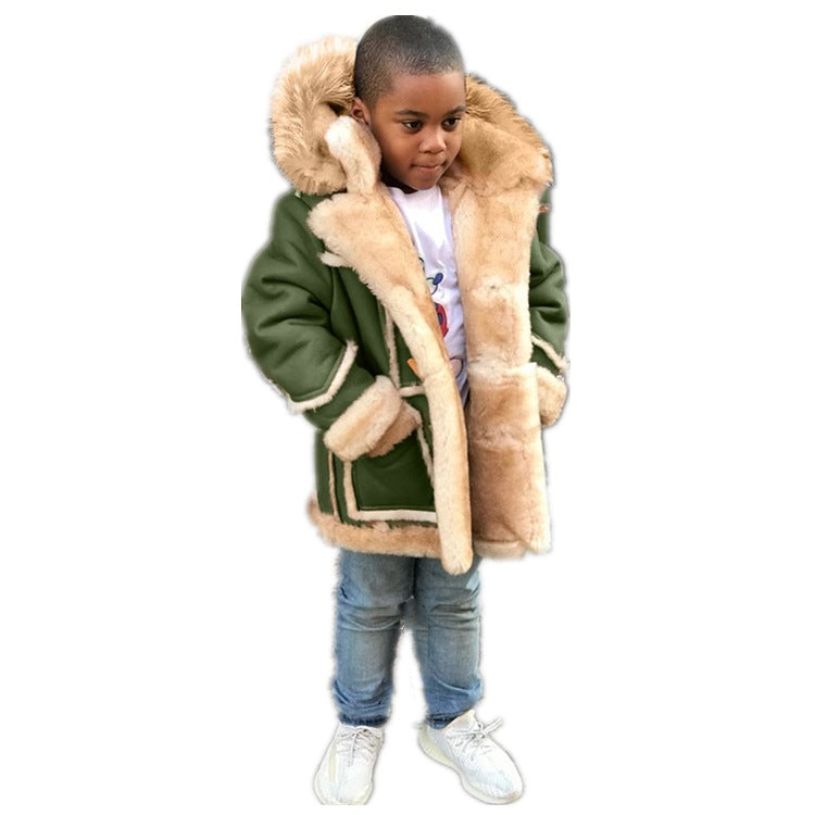 Damen Lammfelljacke mit abnehmbarem Kunstfellkragen und hohem Komfort R&B
