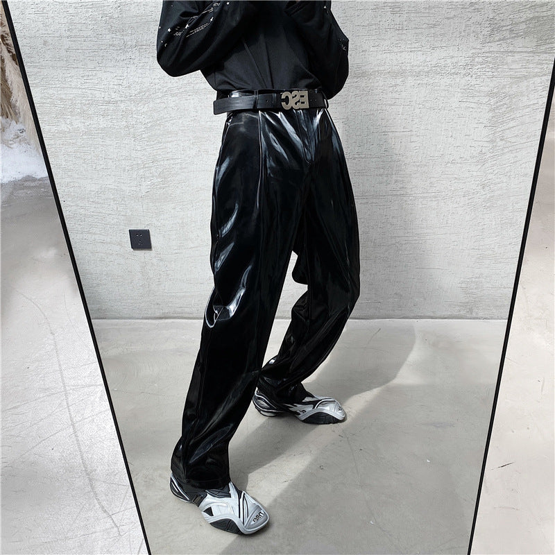 Herren Hochwertige und stylische Lackhose R&B