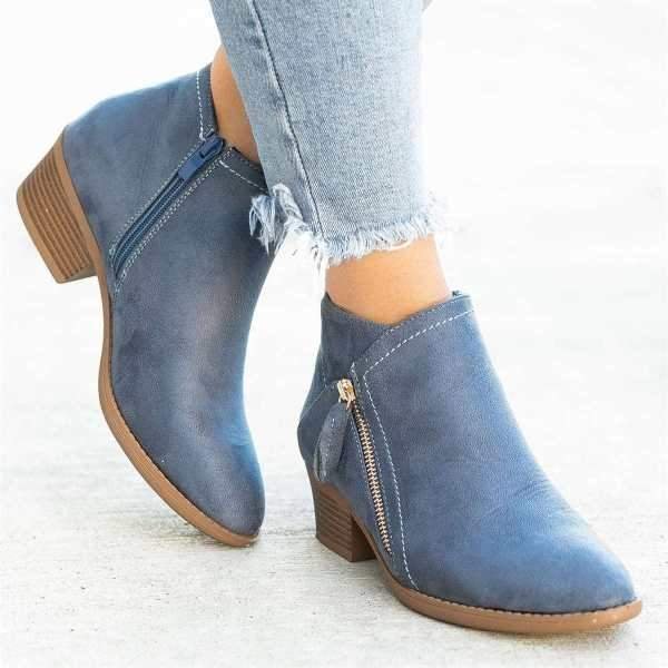 Orthopädische Lederstiefel Für Frauen R&B