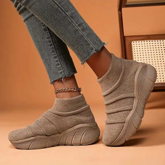 Gemütliche Plüsch-Laufschuhe für Frauen R&B