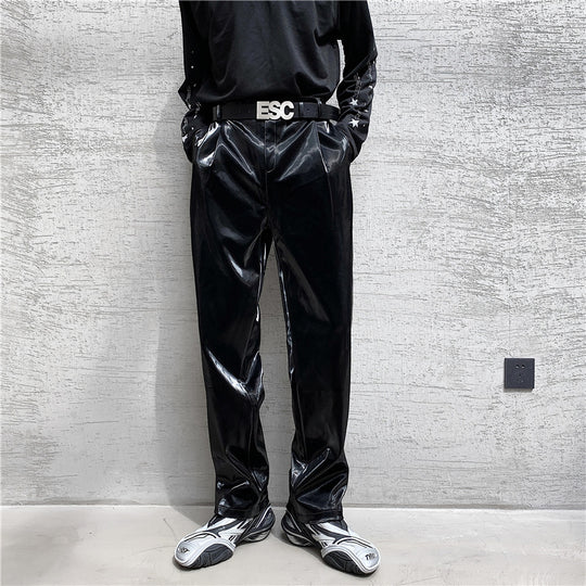 Herren Hochwertige und stylische Lackhose R&B