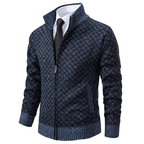 R&B | Jacquard Strickjacke für Herren