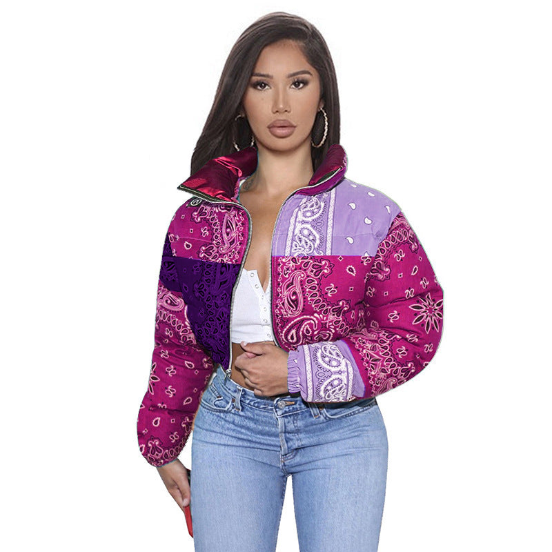 Damen modische Steppjacke R&B